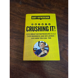 Crushing it book by Gary Vaynerchuk